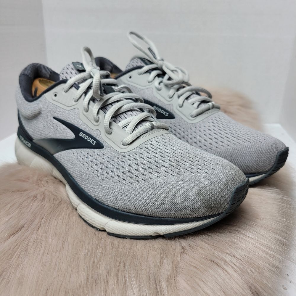 Brooks Trace 1 Megray Running Comfort 1103641d097 Men's Sneaker Shoes Size 10